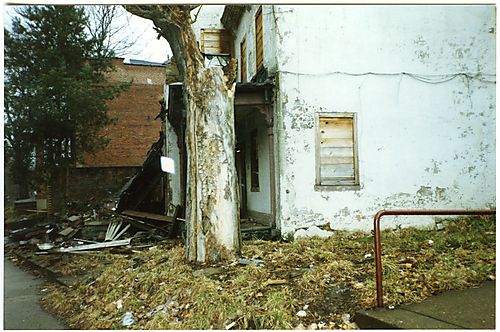 Turfley residence prior to demolition