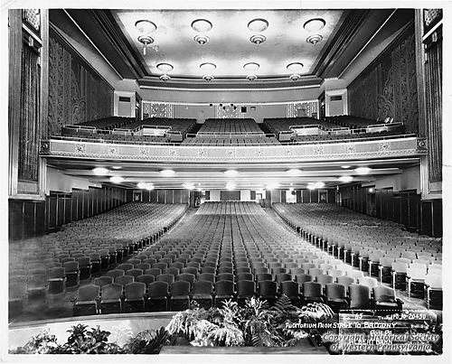 Auditorium from Stage to Balcony