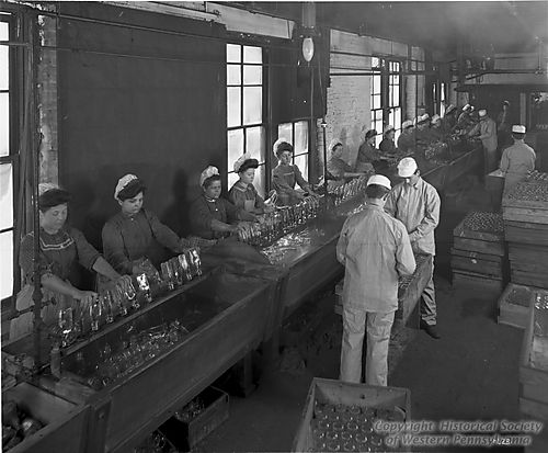 Women Washing Bottles