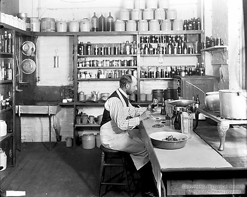 Man working in Experimental Room