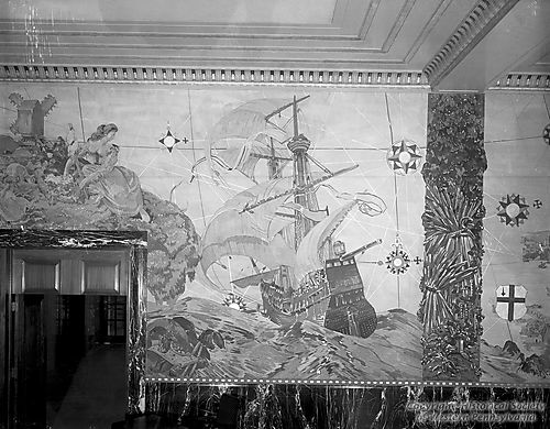 Murals in the Hall of Nations