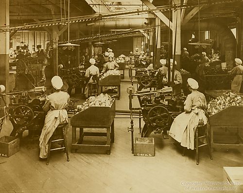 Interior of Can Making Department