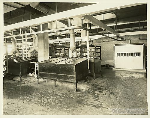 Sausages at the Pittsburgh Joint Stock Yards