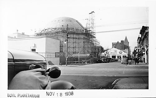 Buhl Planetarium under Construction