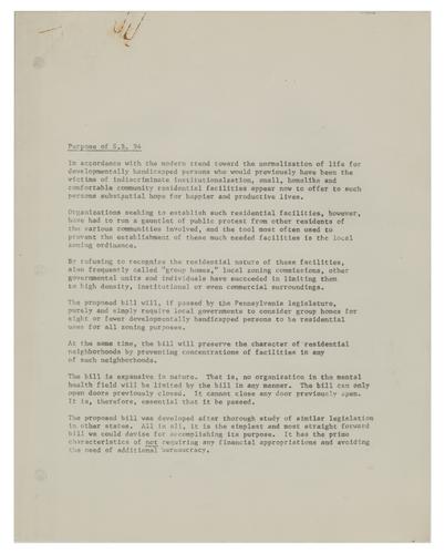 Information Compiled on Senate Bill 94