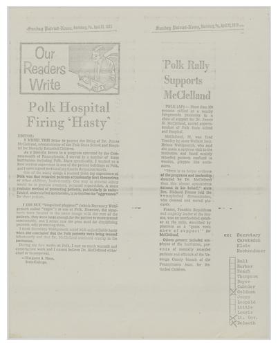 Sunday Patriot-News Articles