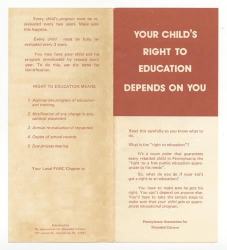 Right to Education Pamphlet