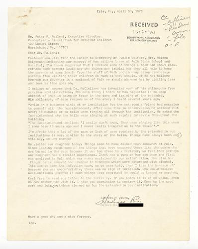 Correspondence with a Concerned Parent (2)