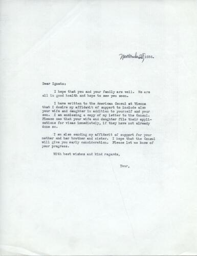 Letter from Henry Ellenbogen to Ignatz Ellenbogen (04)