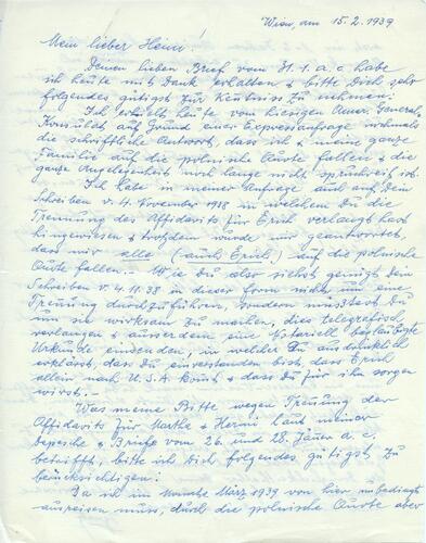 Letter from Ignatz Ellenbogen to Henry Ellenbogen (5)
