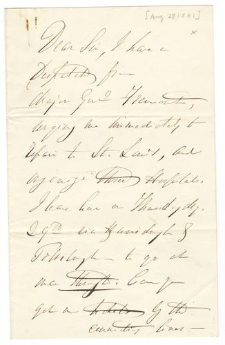 Letter from Dorothea Dix to John Harper