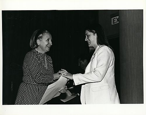 Catherine E. Balliet receives the Truman Scholarship, 1980