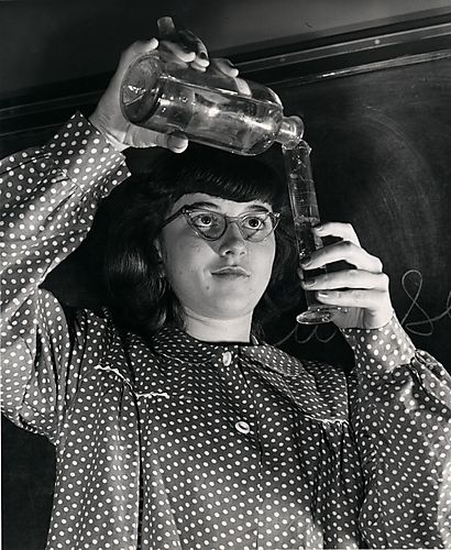 PCW Student Conducts Scientific Experiment