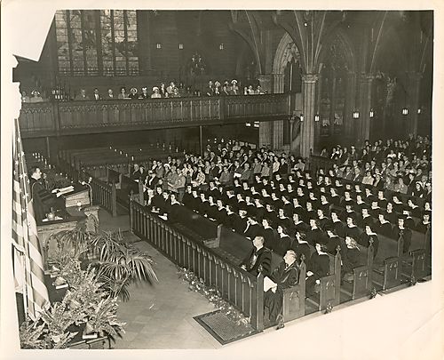 Seventy-fifth annual commencement