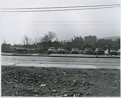 Civic Arena site prior to construction