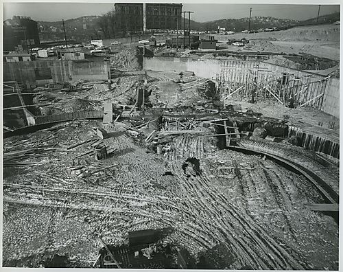 Structural construction at Civic Arena site (3)
