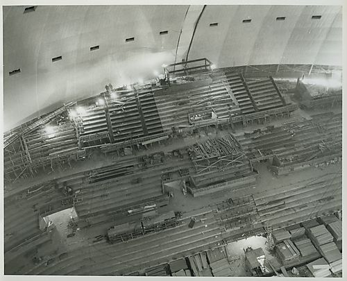 Overhead view of Civic Arena's stands