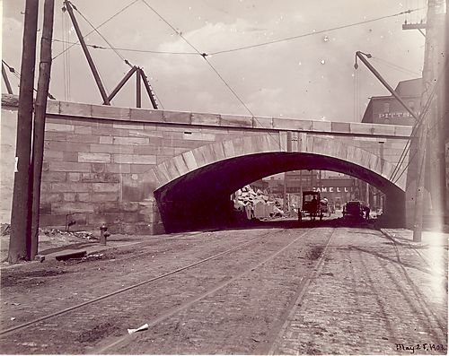 View from street - Horse drawn carriage