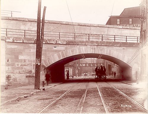 Two carriages and a trolley