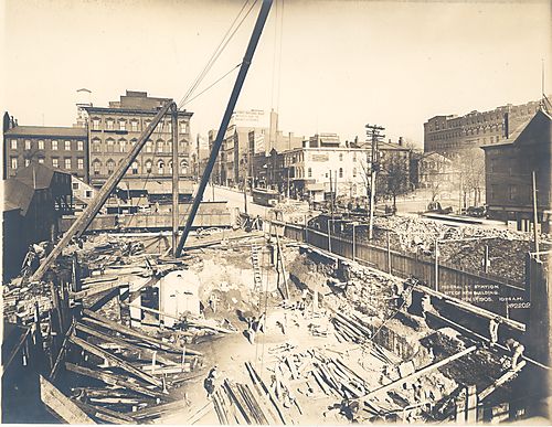 Federal St. Station-Site of New Building