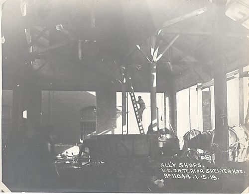 Ally Shops-V.E. Interior of Shelter Hse