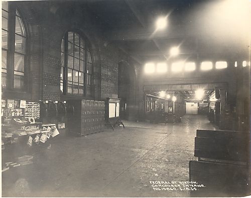 Federal St. Station-Concourse Interior