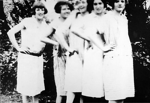 Rachel Carson with Four Classmates at the Pennsylvania College for Women