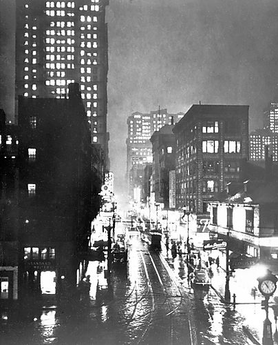 Corner of Liberty and Fifth Avenues 10:55 AM