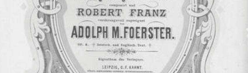 Adolph M. Foerster Collection