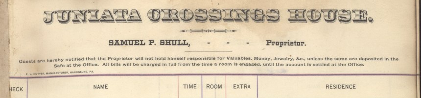 Juniata Crossings House Records