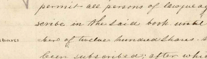 Northern Liberties Bridge Company Ledger