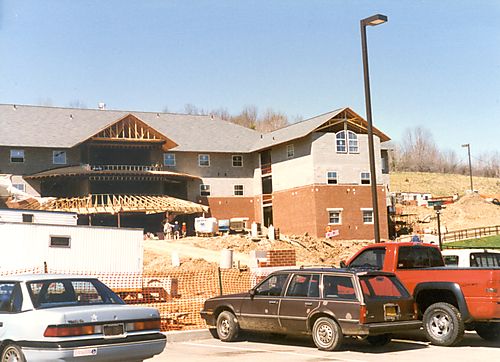 College Hall - Construction